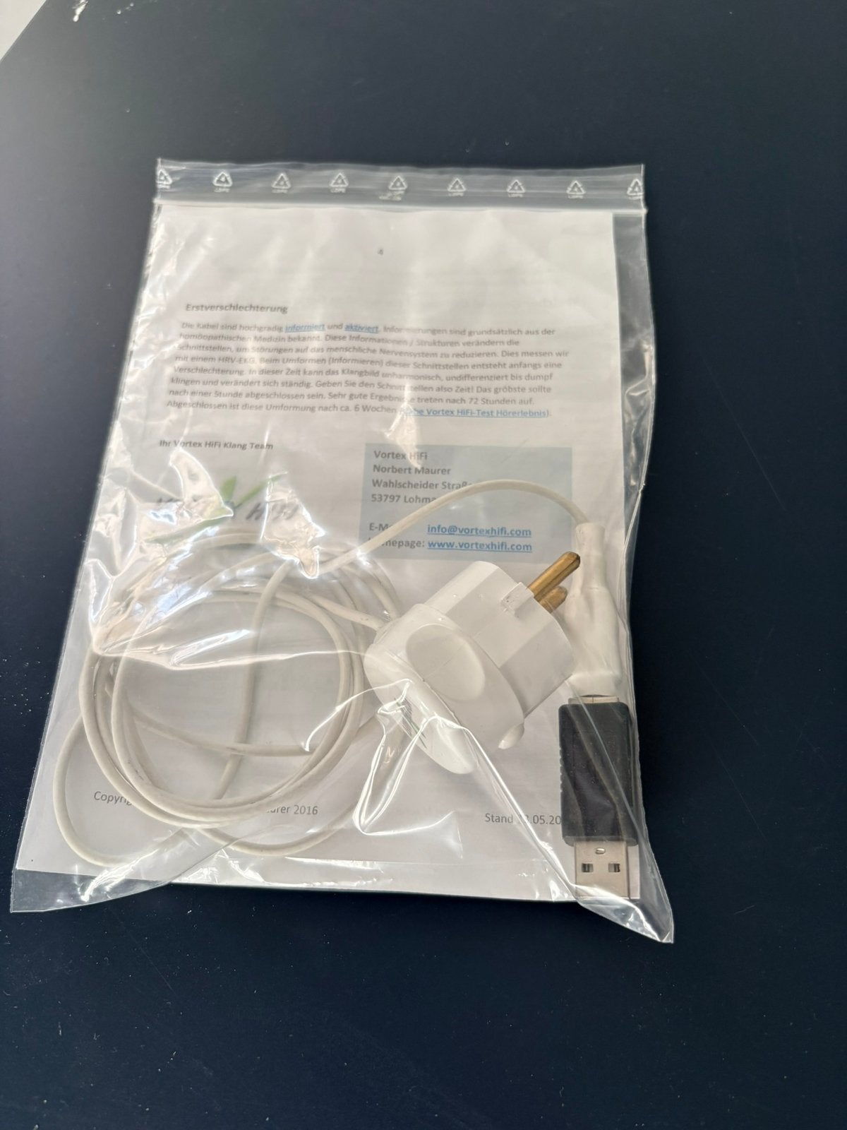 Vortex Hifi Groundoptimizer GO1 usb, Ophalen of Verzenden, Zo goed als nieuw