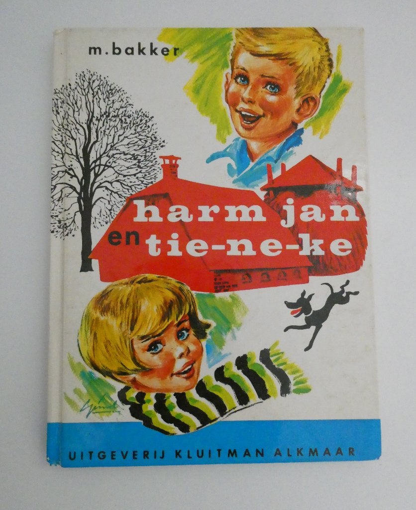 4 boekjes Harm Jan en Tieneke- M. Bakker, Ophalen, Gelezen, M. Bakker, Fictie algemeen