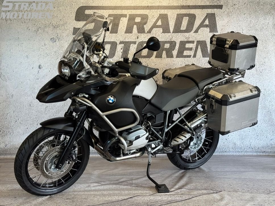 BMW R 1200 GS ADVENTURE ABS-ASC-ESA (bj 2012) triple black, Motoren, 2 cilinders, Bedrijf, Overig, Onbekend