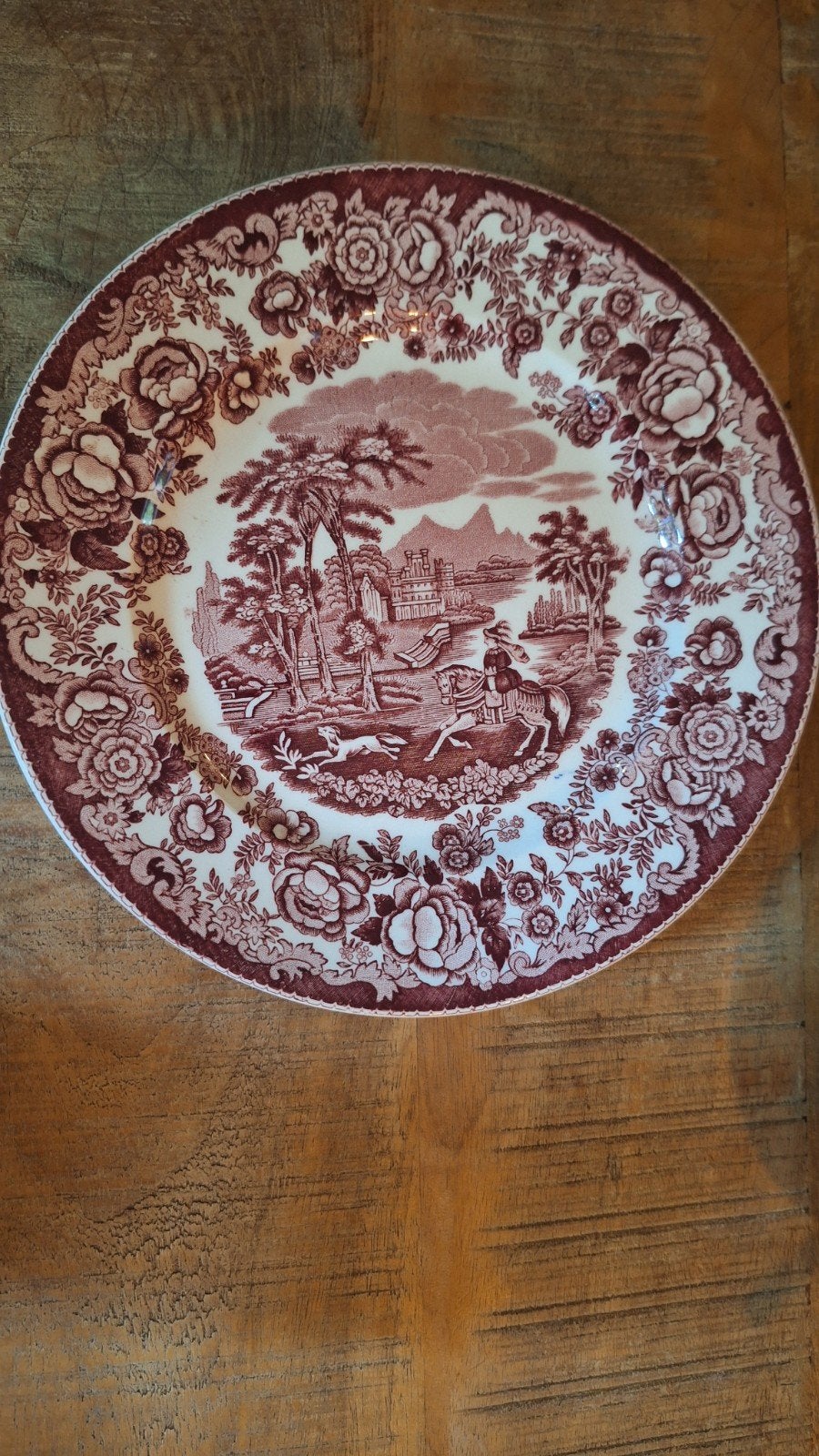 Antiek Petrus Regout Amazone bord - Maastricht, Ophalen