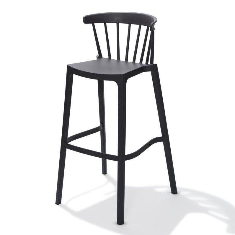 Barkruk 053, Kunststof 4 poots kruk, Diverse kleuren,, Kunststof, 5 krukken of meer, 60 tot 90 cm, Nieuw