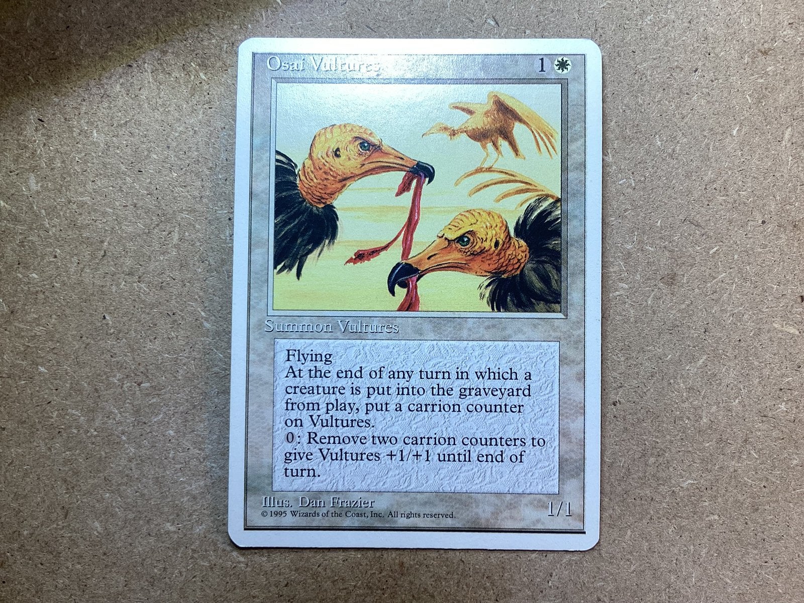 1x Osai Vultures (Excellent), Ophalen of Verzenden, Zo goed als nieuw, Losse kaart