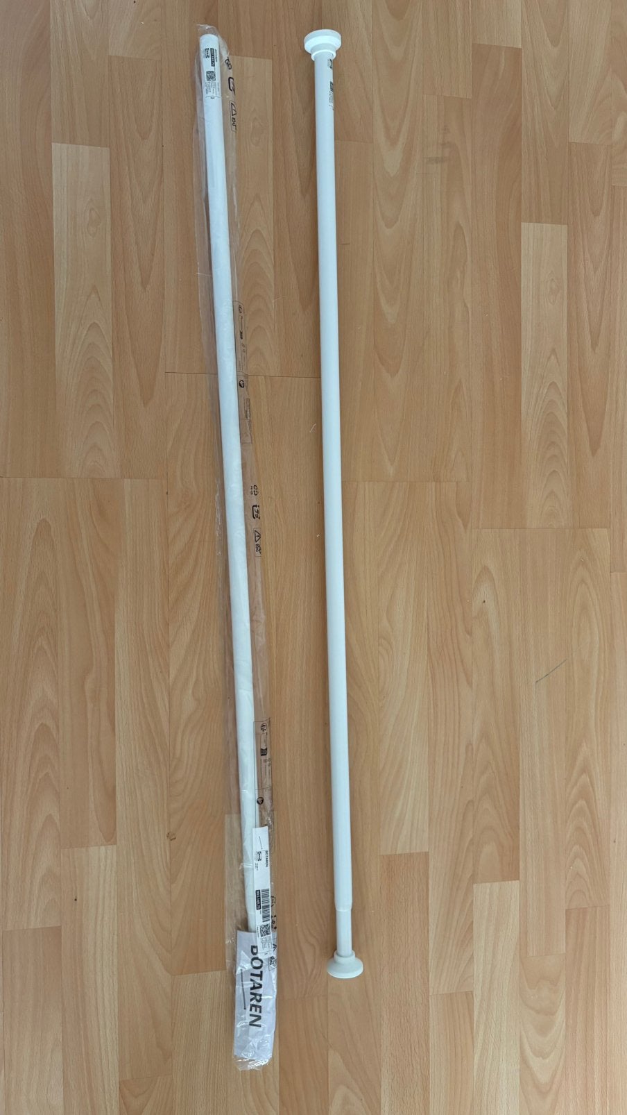 2x Botaren douchestang 70-200cm uitschuifbaar, Ophalen, Nieuw, Douche