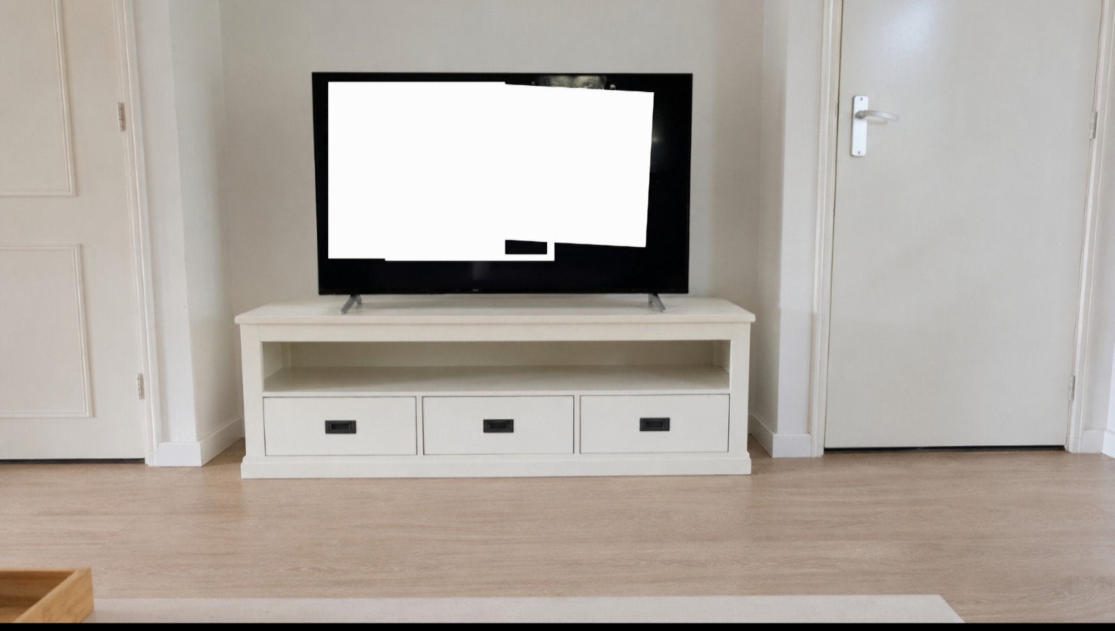 TV meubel, Ophalen, Zo goed als nieuw, 25 tot 50 cm, Minder dan 100 cm