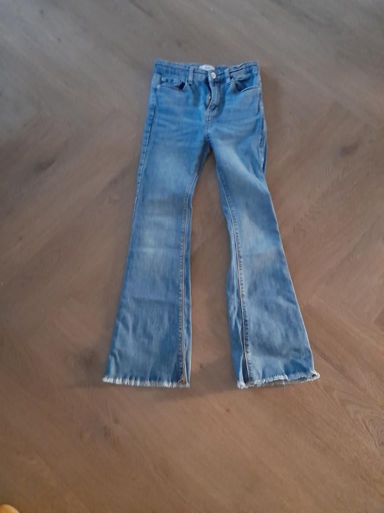 Bijna gratis zgan Shoeby meisjes spijkerbroek Flared 152, Broek, Meisje, Ophalen of Verzenden, Zo goed als nieuw