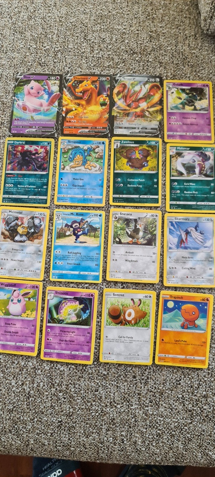 Grote verzameling Pokémon kaarten - Diverse types, Verzenden, Zo goed als nieuw, Meerdere kaarten