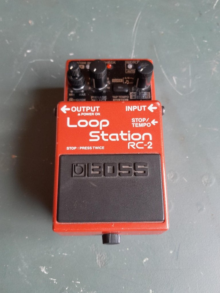 Boss RC-2 Loop Station inclusief z.g.a.n. adapter, Ophalen, Gebruikt