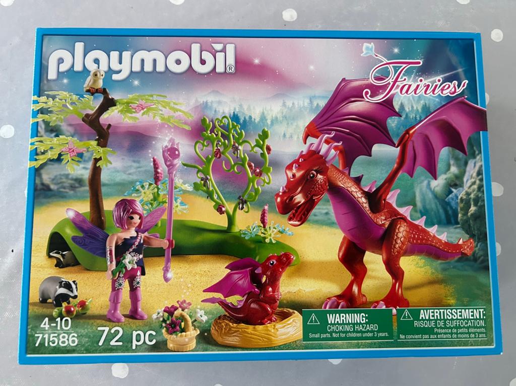 Playmobil fairies 71586 roze draak nieuw in doos, Kinderen en Baby's, Speelgoed | Playmobil, Ophalen of Verzenden, Nieuw, Complete set