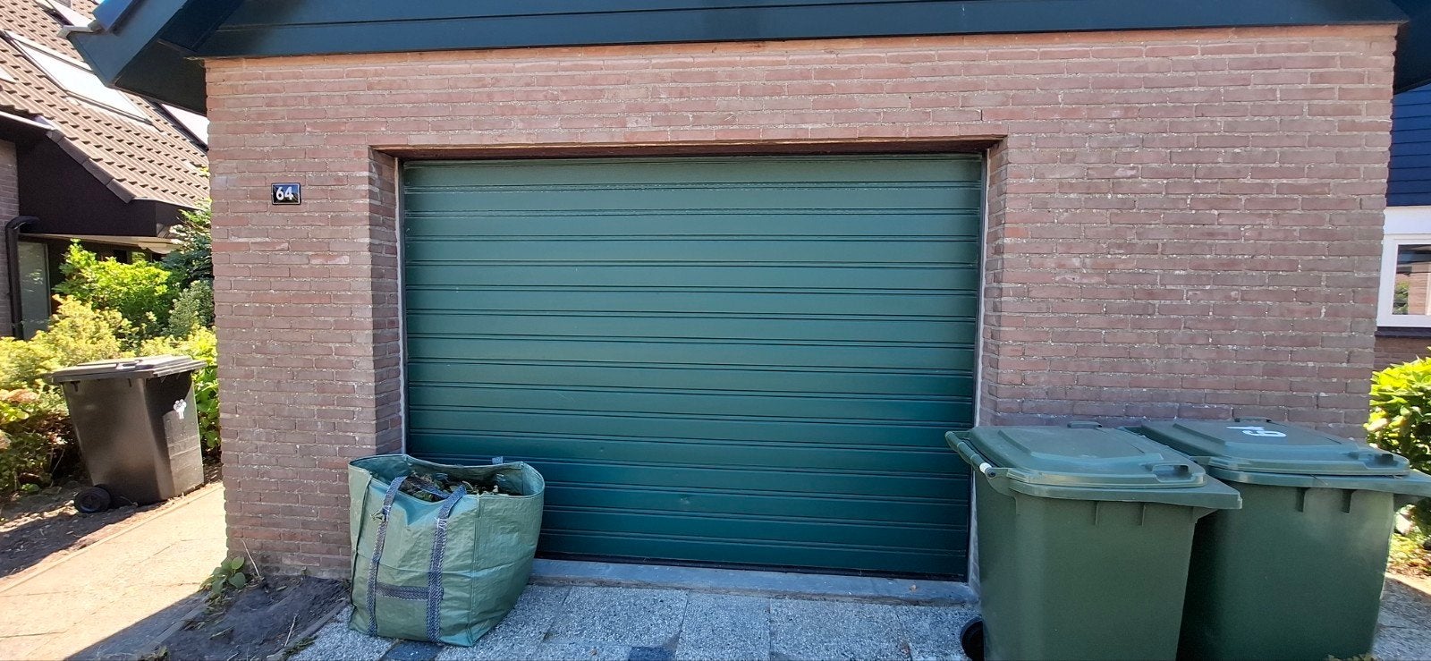 Electrische garagedeur, Ophalen, Gebruikt