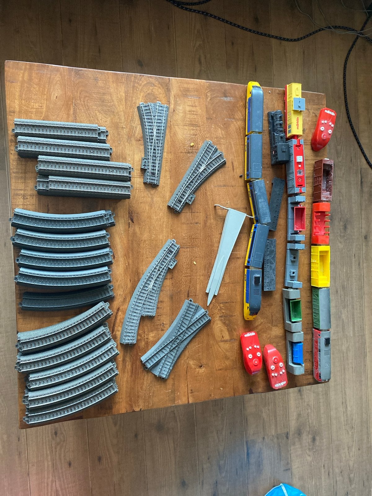 Märklin treinen, rails en wissels - deels defect, Ophalen, Wisselstroom, Märklin, Gebruikt