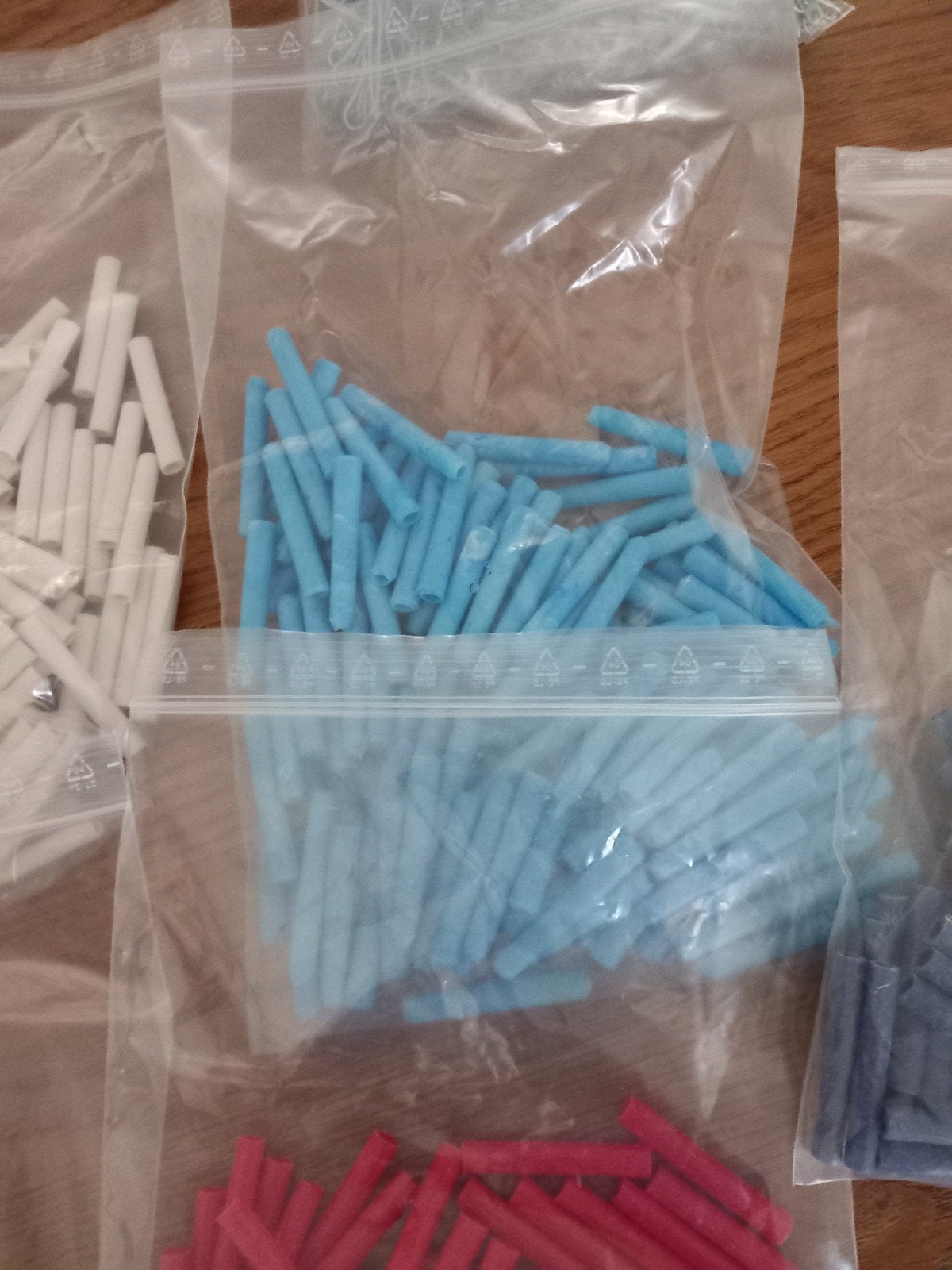 Vliegengordijn onderdelen: hulzen, rijghaken ophanghaakjes, Huis en Inrichting, Ophalen of Verzenden, Nieuw