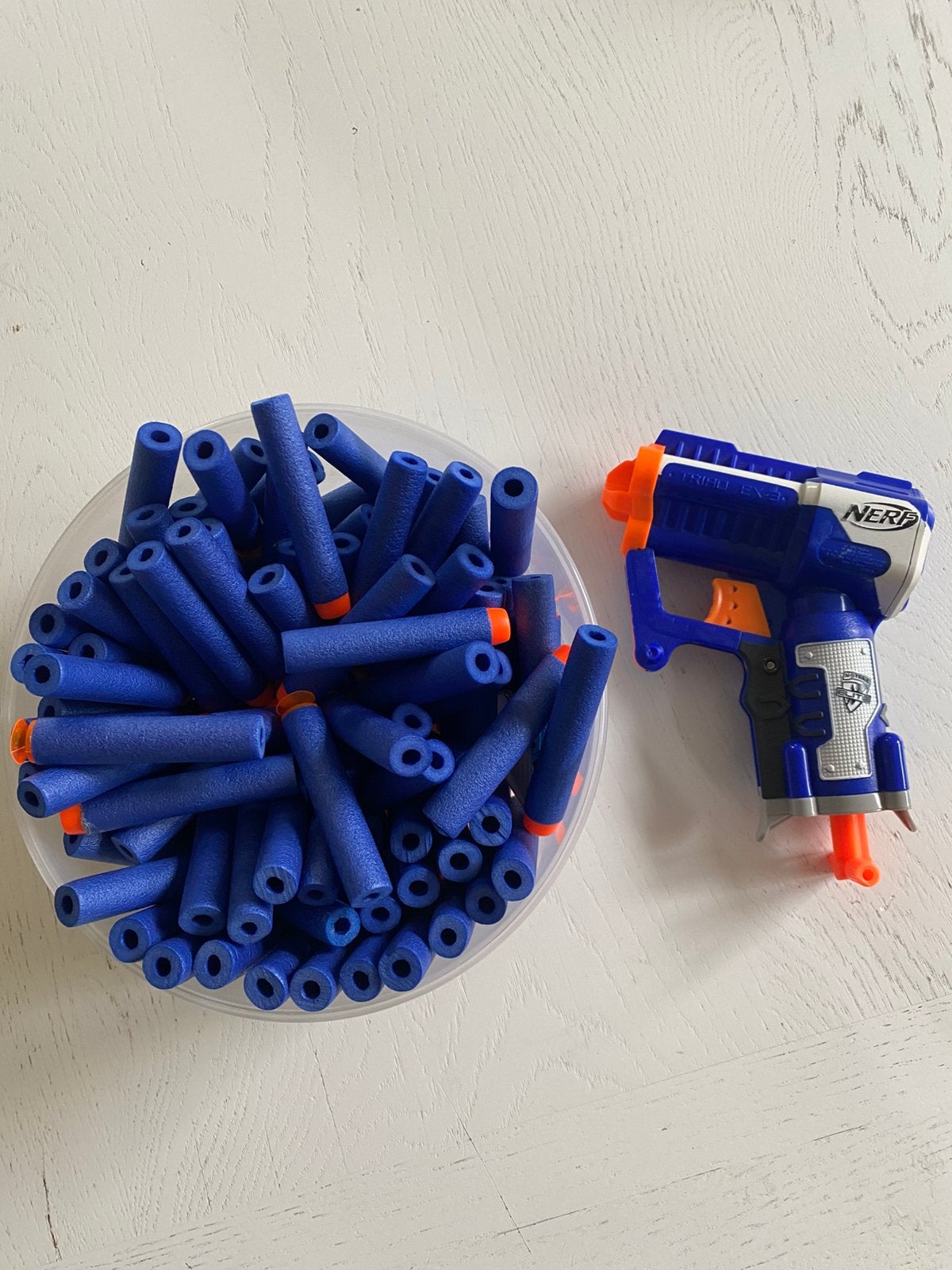 Nerf pistool, Ophalen of Verzenden, Zo goed als nieuw
