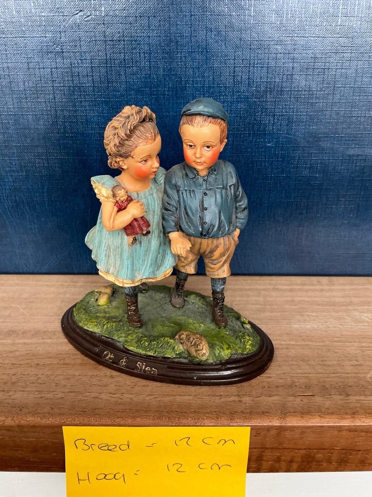 Ot & Sien beeldje - Vintage decoratie, Verzamelen, Ophalen of Verzenden, Gebruikt, Mens