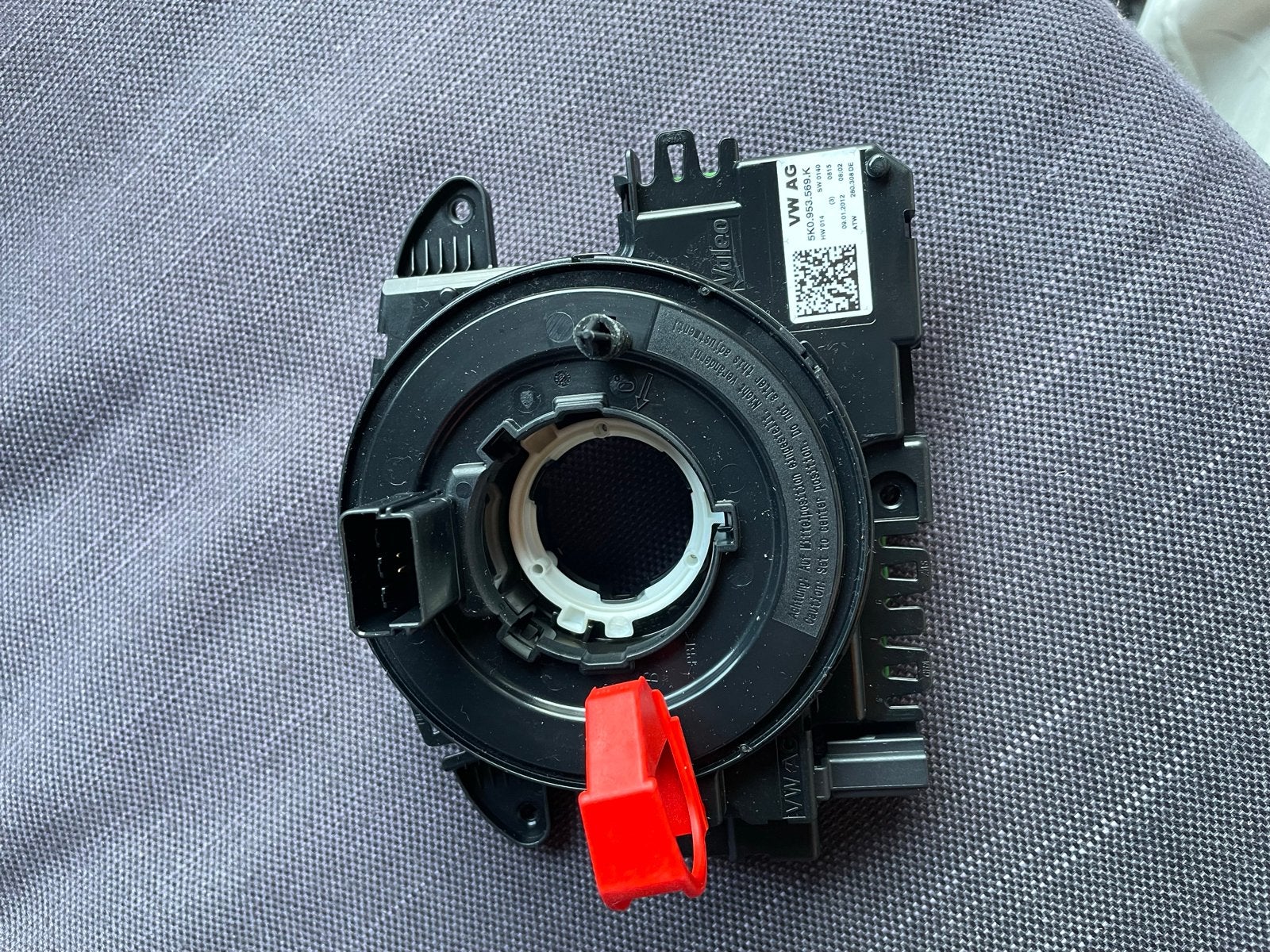 VW Tiguan AG Valeo Sleepring Stuurwiel Module 5Q0953569K, Ophalen, Gebruikt, Volkswagen