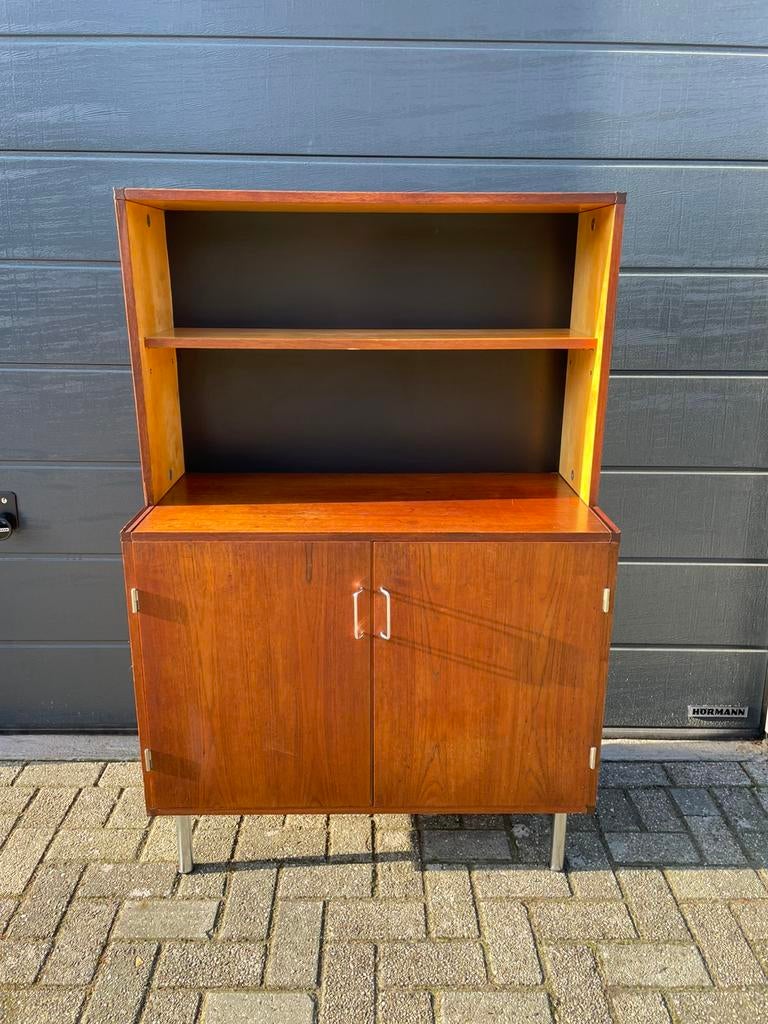 Pastoe 'Made to Measure' dressoir jaren '50, Ophalen, Gebruikt, Teakhout, 50 tot 100 cm