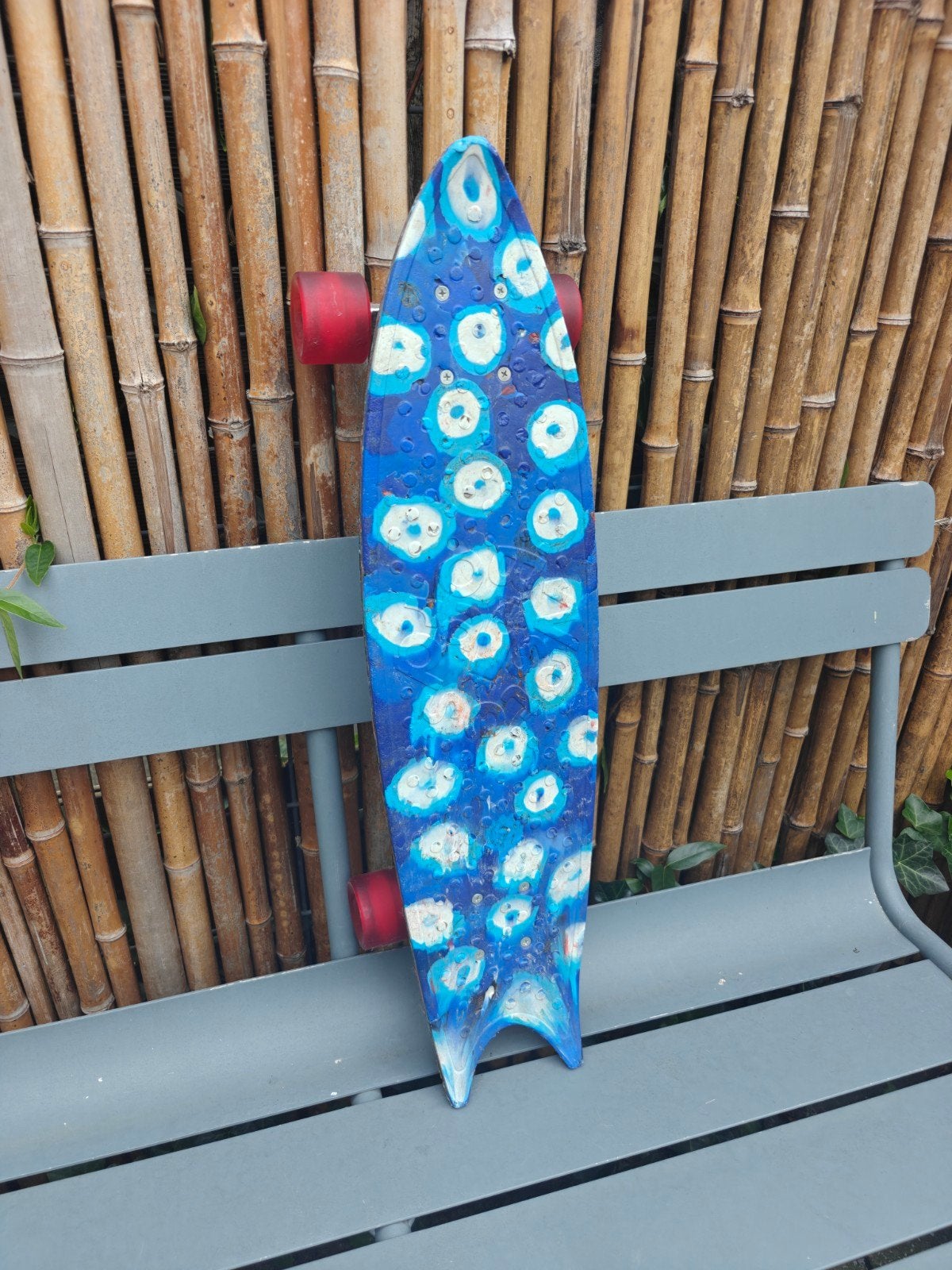 Wasteboard Skateboard - Uniek gerecycled design, Ophalen of Verzenden, Zo goed als nieuw, Skateboard
