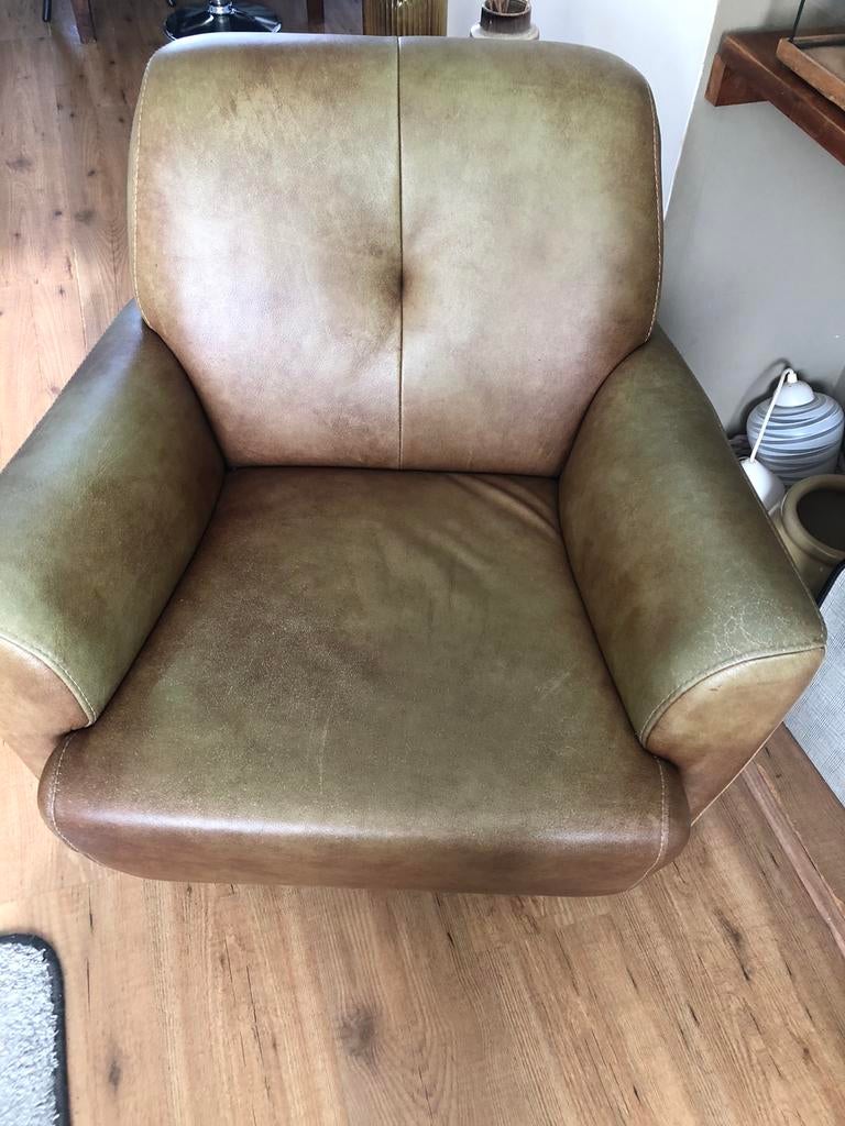 Gave draai fauteuil. Vintage uitstraling., Huis en Inrichting, Fauteuils, Ophalen
