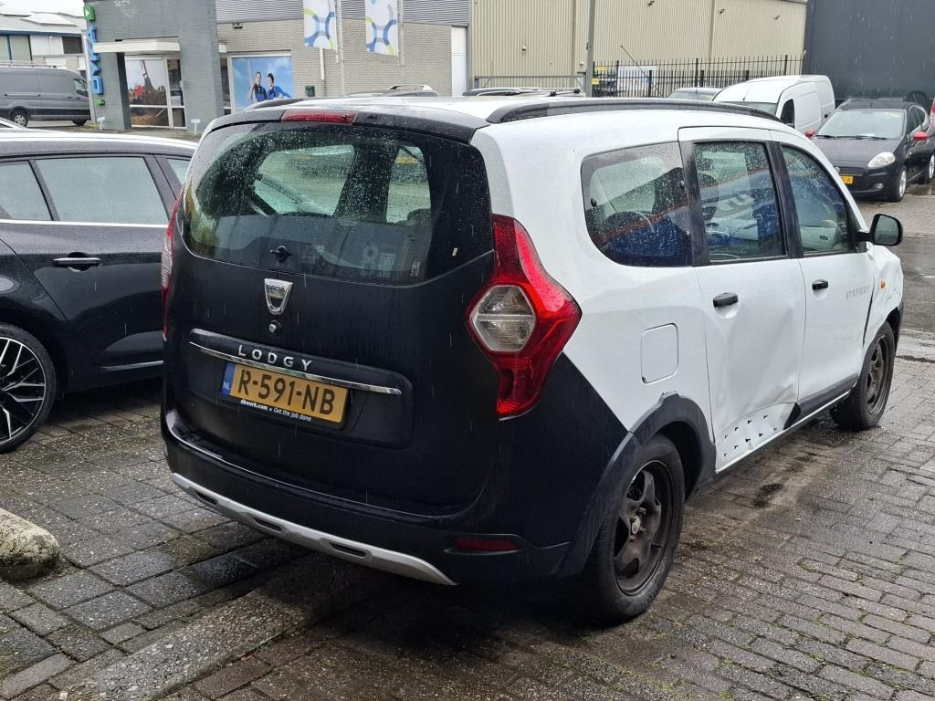 Dacia Lodgy 1.6 SCe 7-Pers. Airco Exportprijs ✅ (bj 2019), Euro 6, 4 cilinders, 7 stoelen, Wit