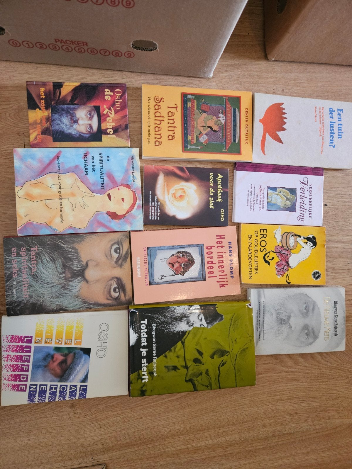 Collectie Osho en spirituele boeken, Verzenden