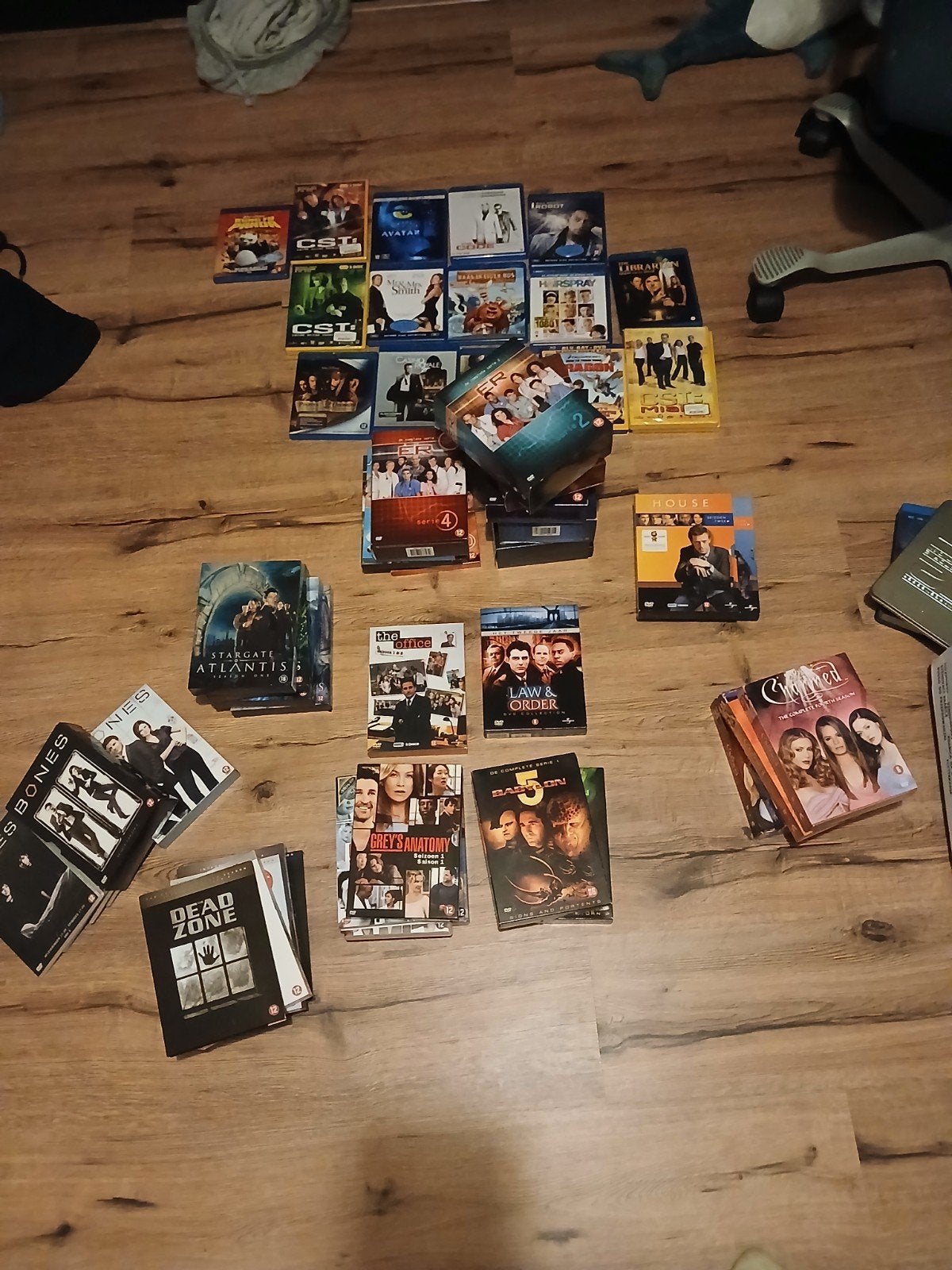 Grote DVD collectie: series en films, Ophalen of Verzenden, Gebruikt, Overige genres, Complete serie