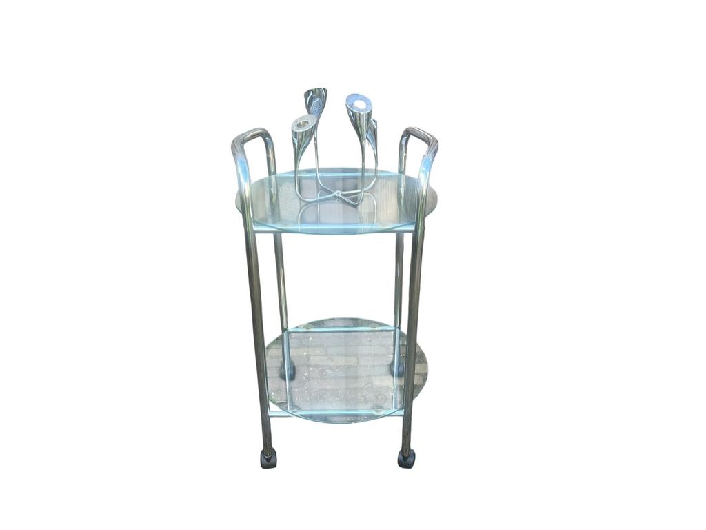 Vintage retro trolley serveerwagen barcart drankwagen jr 70, Ophalen of Verzenden, Huis en Inrichting