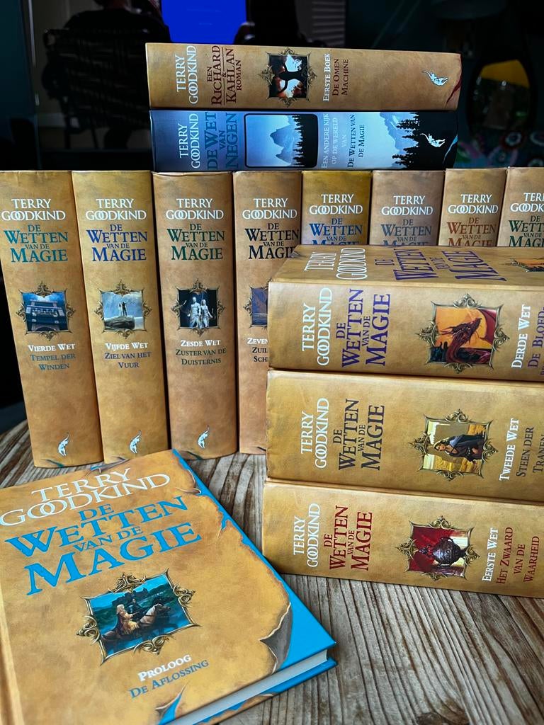 Terry Goodkind - De Wetten van de Magie + extras, Boeken, Ophalen of Verzenden, Gelezen