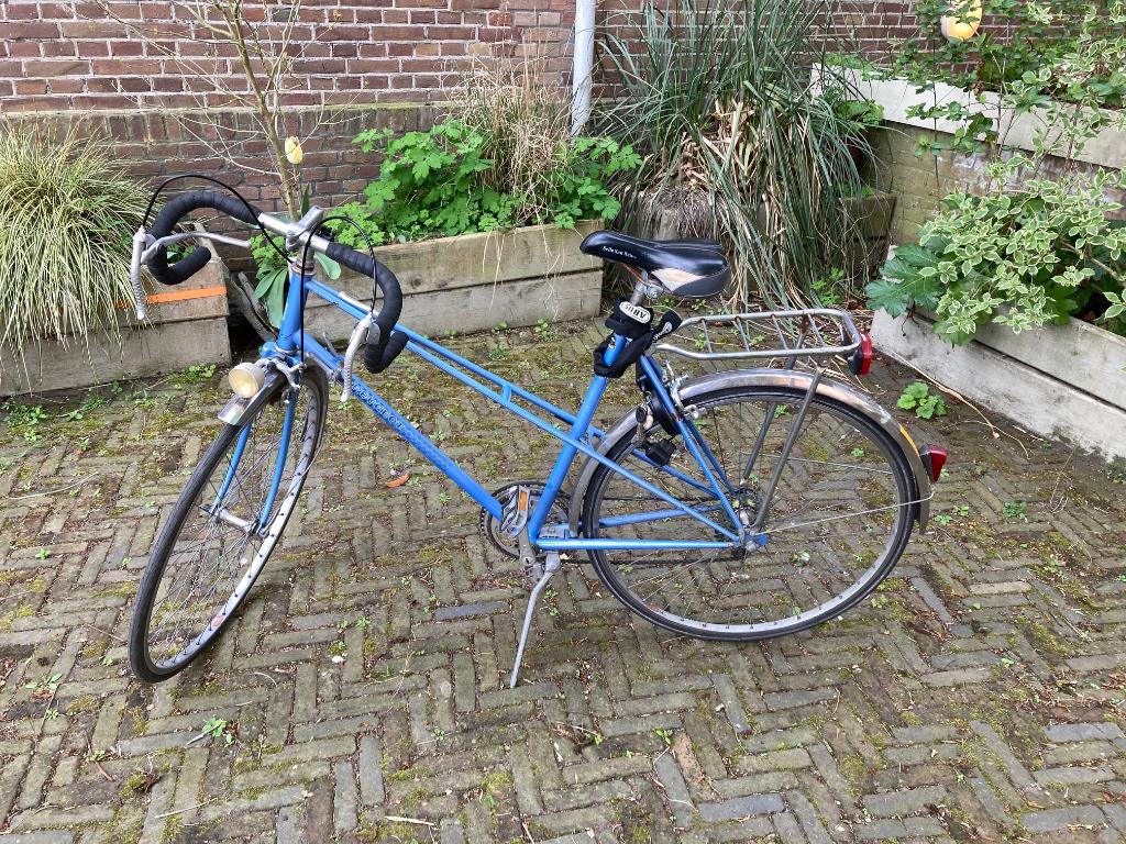 Originele vintage peugeot racefiets, Minder dan 10 versnellingen, Gebruikt, 26 inch, Staal