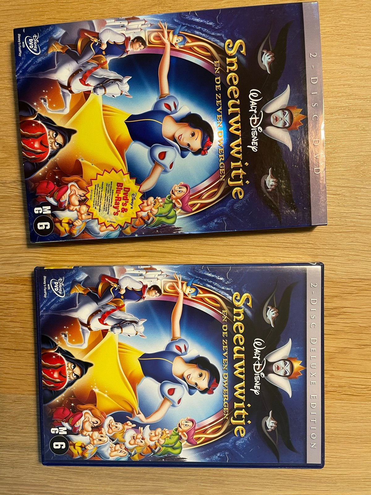 Sneeuwwitje en de Zeven Dwergen - Disney DVD Deluxe, Bonusmateriaal, Animatie, Nederlands, Zo goed als nieuw