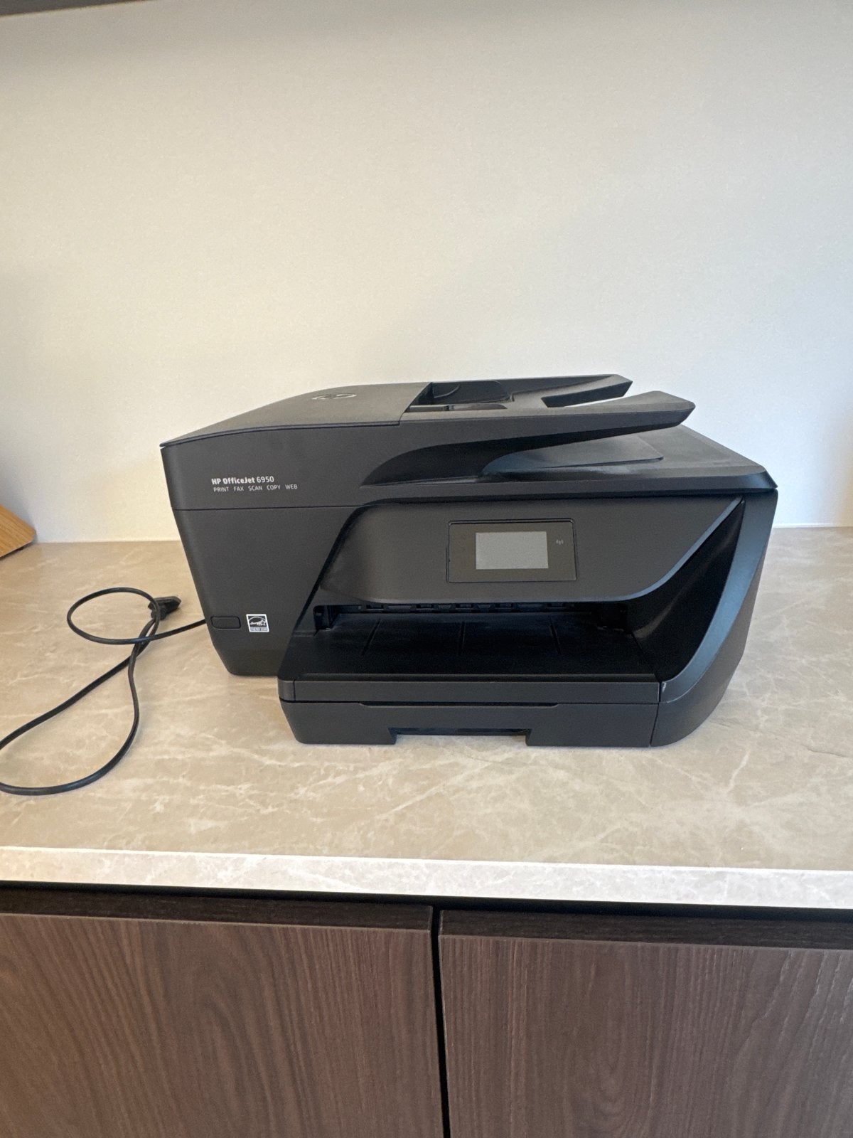HP OfficeJet 6950 All-in-One Printer - Nette staat!, Gebruikt, Faxen, Inkjetprinter, All-in-one