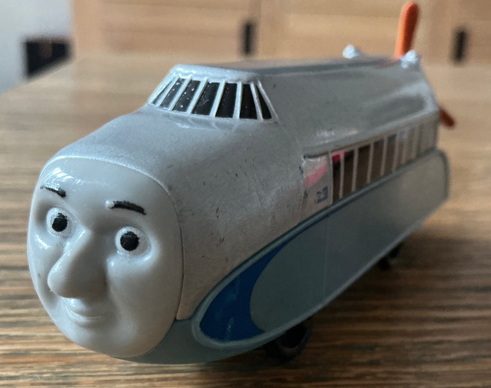 Thomas de Trein Spoorweg zeppelin Hugo, Ophalen of Verzenden, Zo goed als nieuw