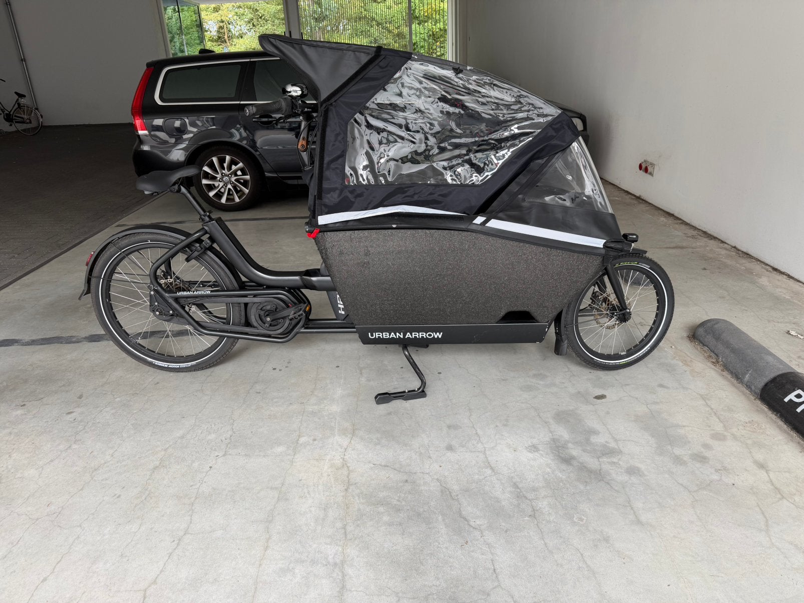 Urban arrow 2022powerpack 500 activeline plus incl regenhuif, Fietsen en Brommers, Fietsen | Bakfietsen, Ophalen, Zo goed als nieuw