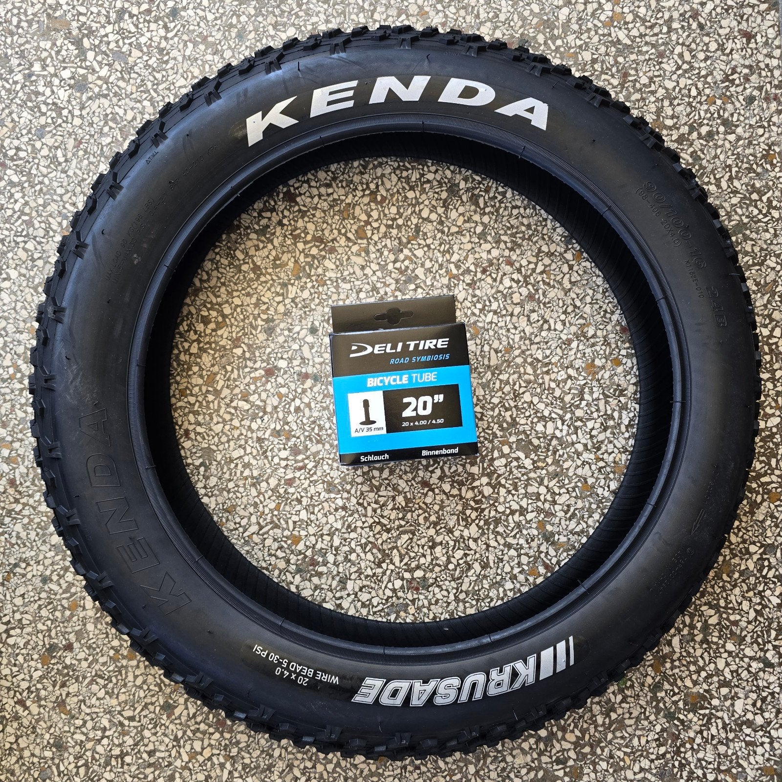 Kenda Krusade 20x4.0 fatbike buitenband — nieuw, Overige merken, KENDA, Band, Geen