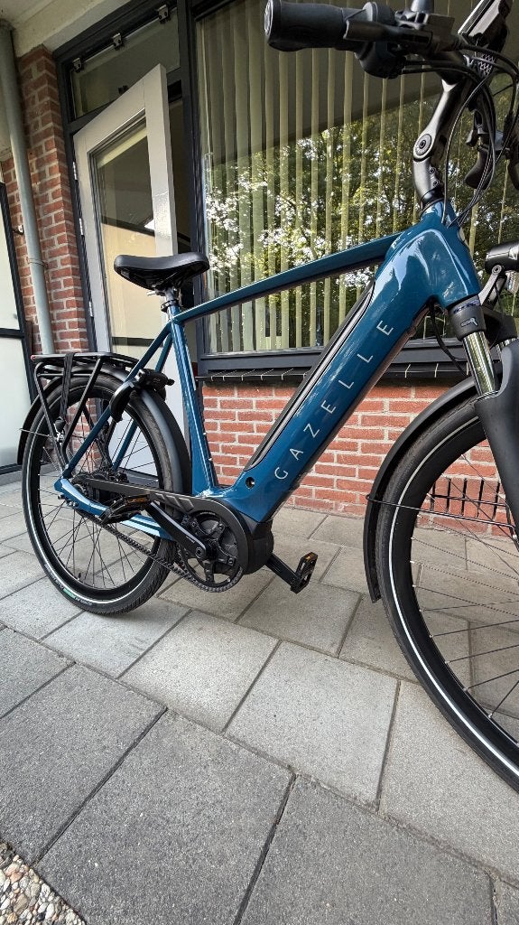 **2025 Gazelle Ultimate C380 HMB 61cm 3000km topstaat**, Ophalen, Nieuw, 59 cm of meer, 50 km per accu of meer