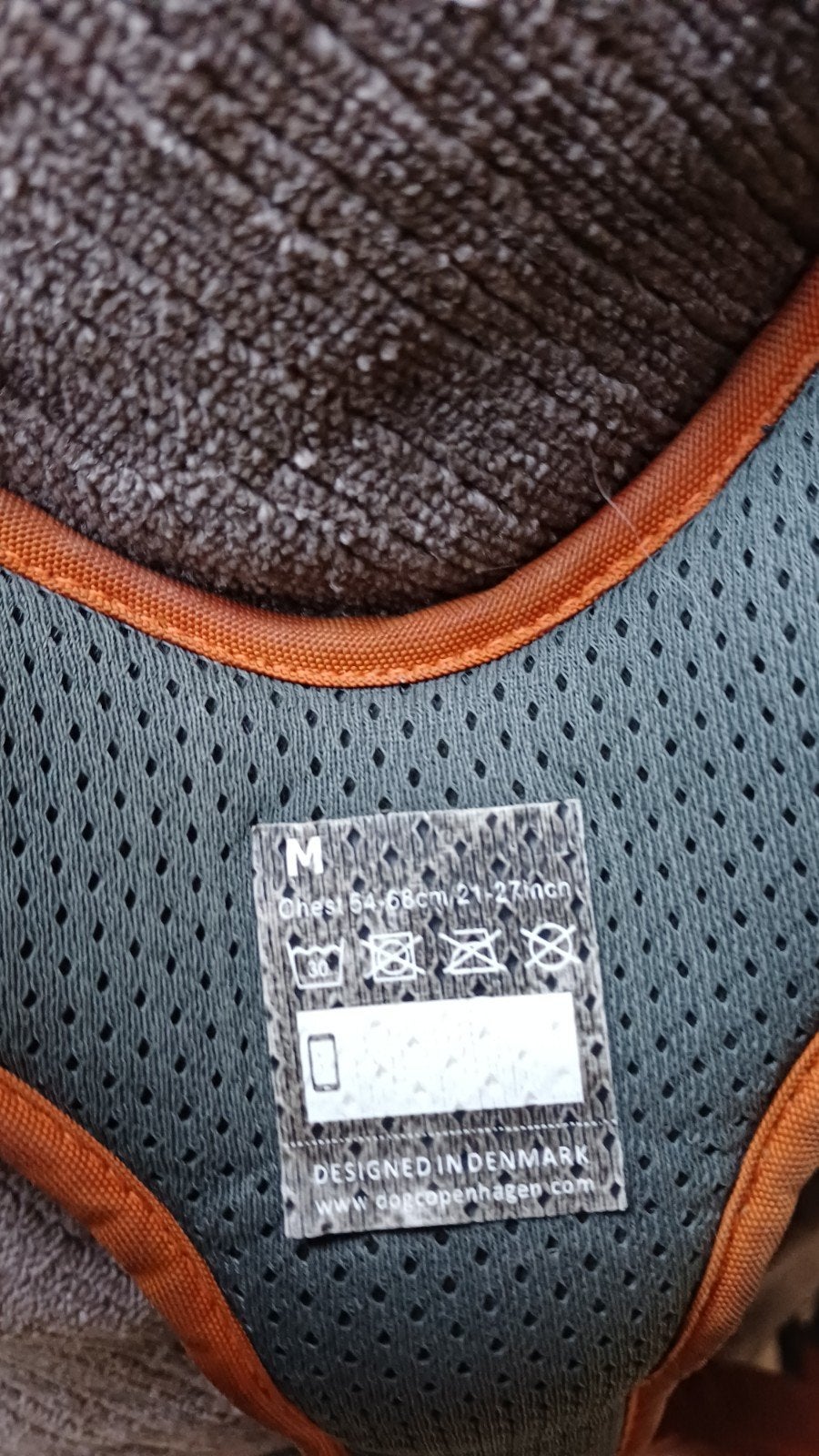 copenhagen dog tuig Oranje M, Ophalen of Verzenden, Gebruikt, Hondentuig