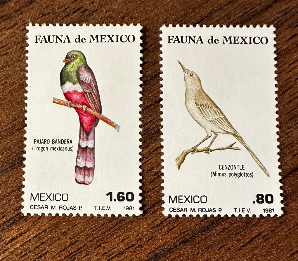 Mexico 1981 Vogels postfris - Fauna de Mexico, Ophalen of Verzenden, Postfris, Noord-Amerika