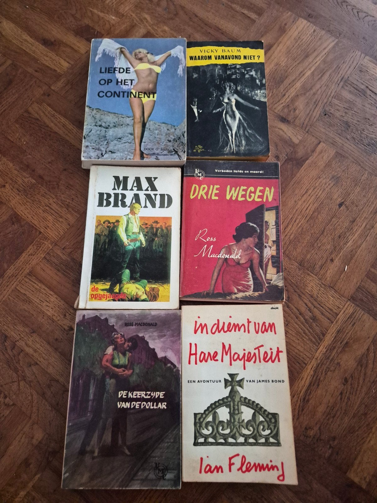 Vintage Boeken Collectie: Western, Romans, Thrillers, Ophalen, Gelezen, Diverse auteurs, Nederland