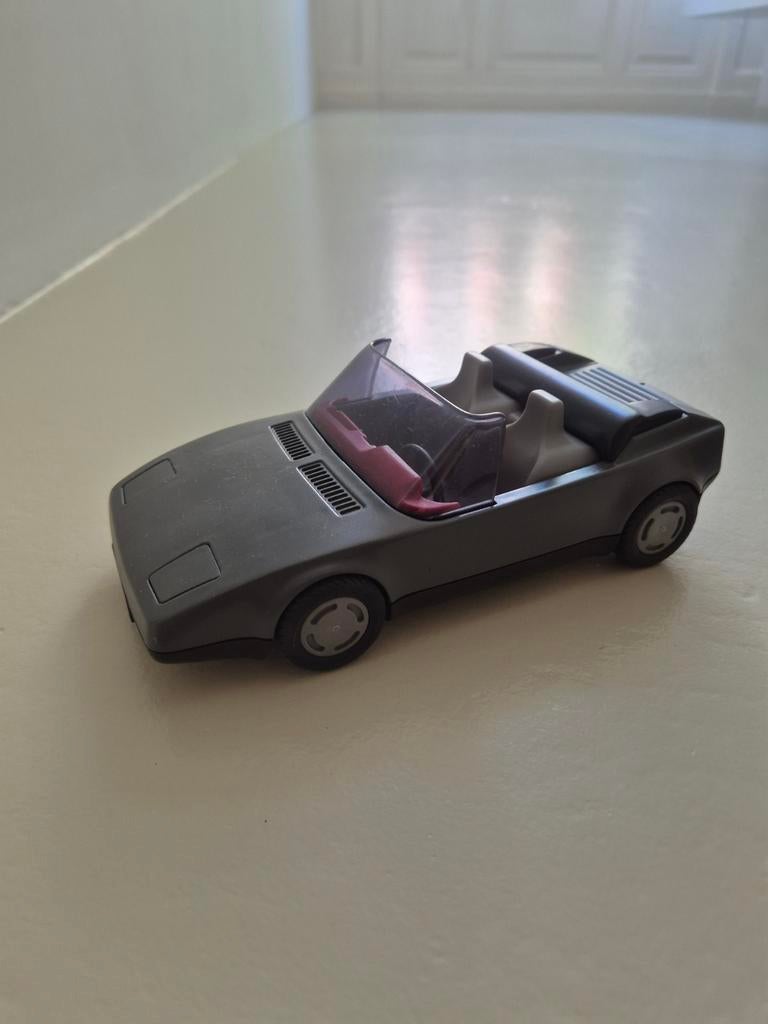 Playmobil Sportwagen met opklaplampen en Terreinwagen, Kinderen en Baby's, Speelgoed | Playmobil, Ophalen of Verzenden, Gebruikt