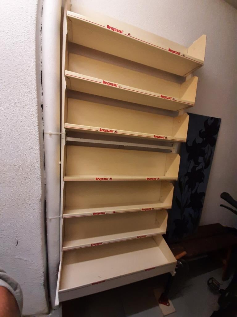Voorraad rek,retro, Huis en Inrichting, Kasten | Stellingkasten, Ophalen