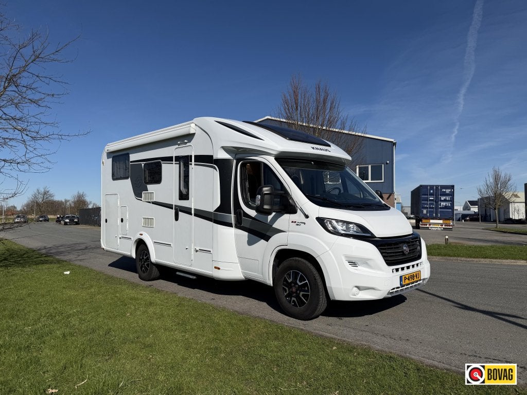 Knaus Sun Ti, Caravans en Kamperen, Campers, Fiat, Airbags, 6 tot 7 meter, L-zit