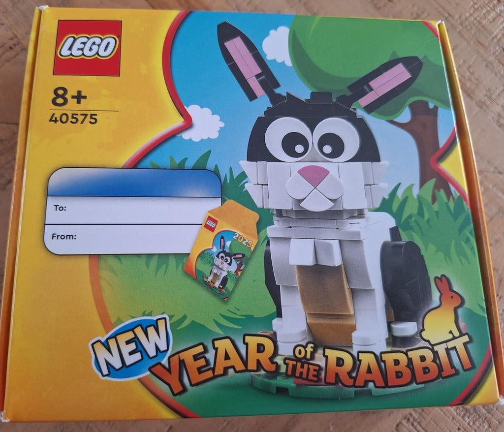 LEGO 40575 Jaar van het Konijn, Ophalen, Zo goed als nieuw, Overige merken