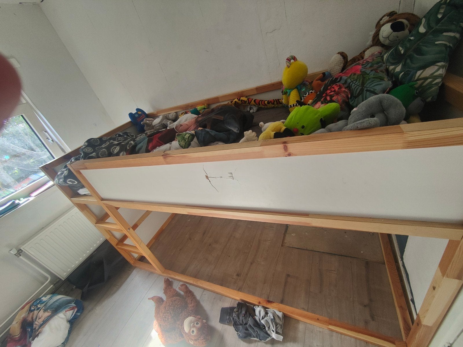 ikea omkeerbare hoogslaper, Ophalen, Gebruikt, 90 cm, 200 cm