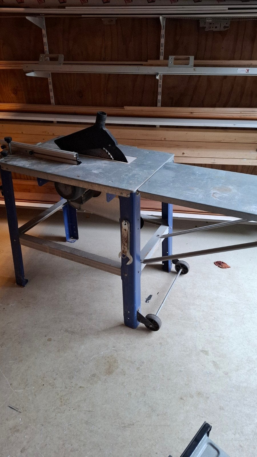 mooi tafel/bouwzaag te koop, Ophalen of Verzenden, 1200 watt of meer, Cirkelzaag, 70 mm of meer