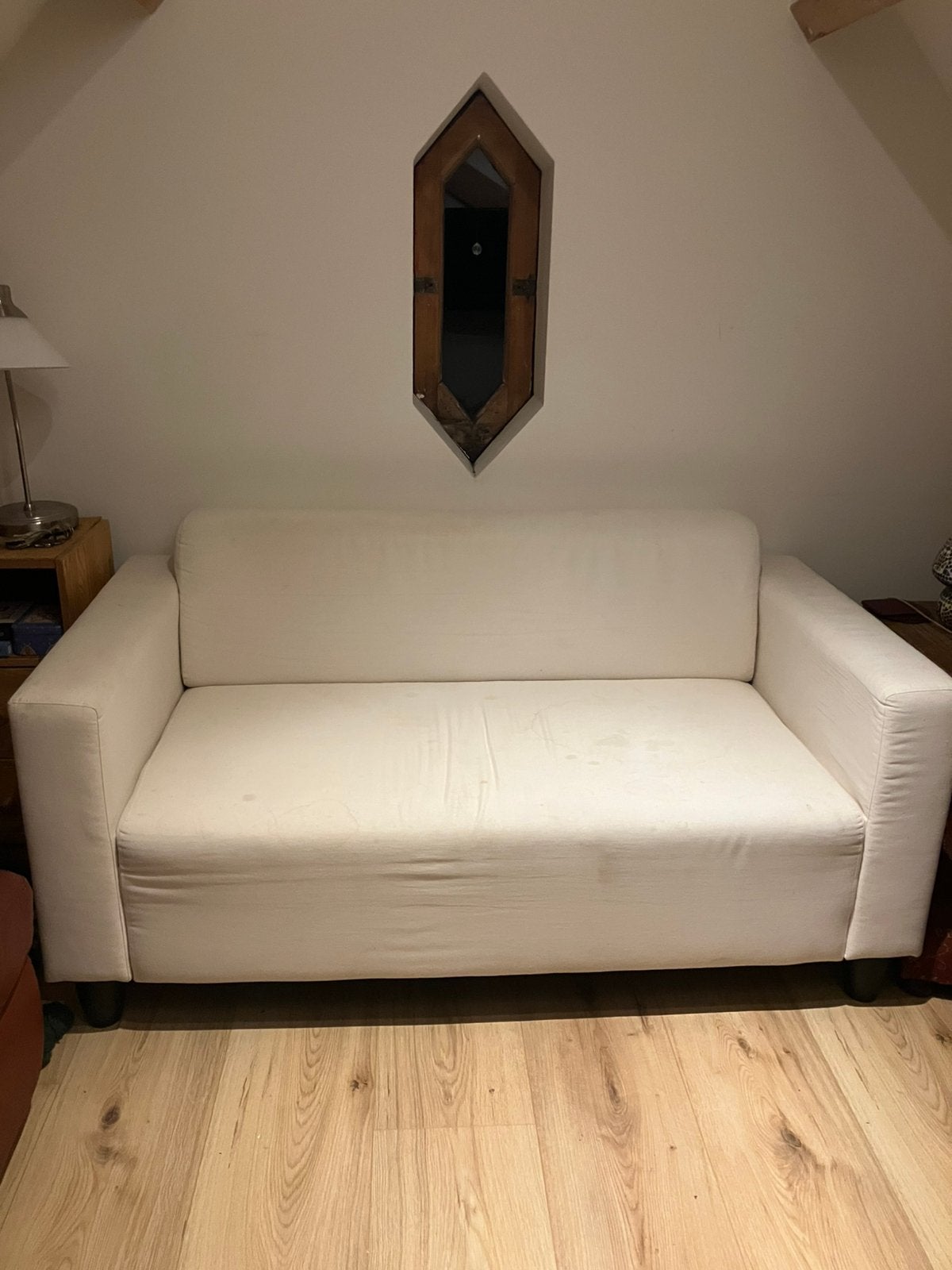 Bank Ikea Klobo: kleine versie Klippan, Ophalen, Lijkt op Klippan van Ikea maar dan kleiner, Gebruikt, Minder dan 75 cm