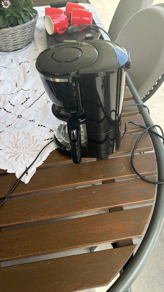 Koffiezetapparaat en koffiemolen - Zo goed als nieuw, Ophalen, Koffiemachine, Gemalen koffie, Zo goed als nieuw