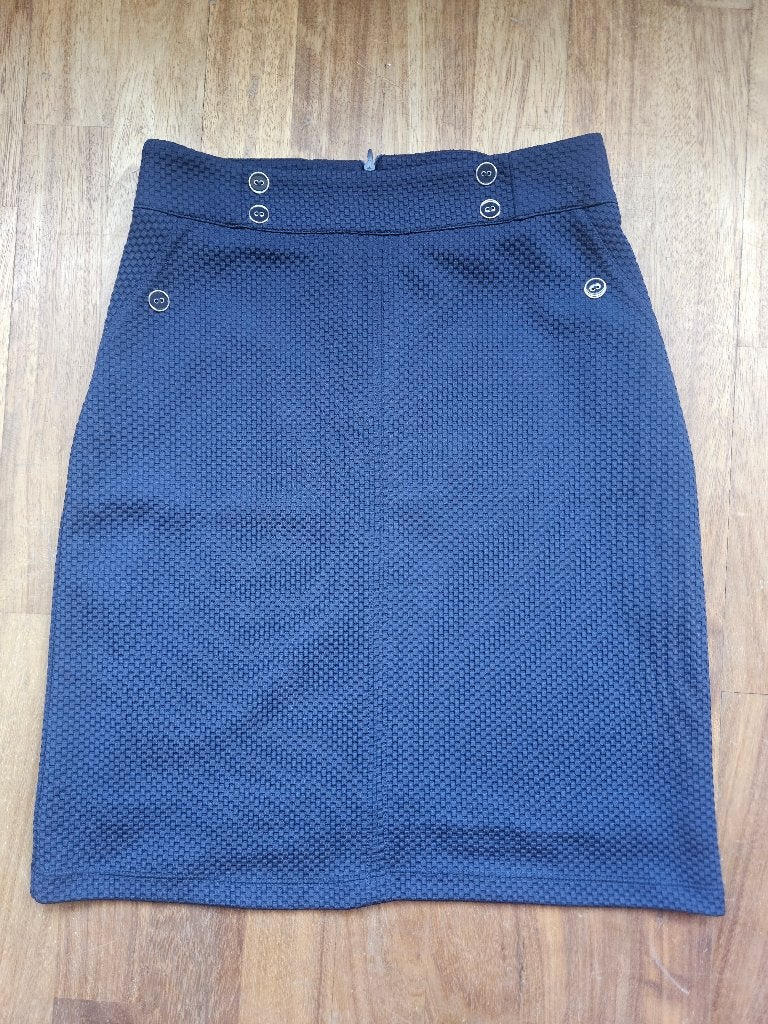 elegante rok, Maat 38/40 (M), Blauw, Ophalen of Verzenden, Zo goed als nieuw
