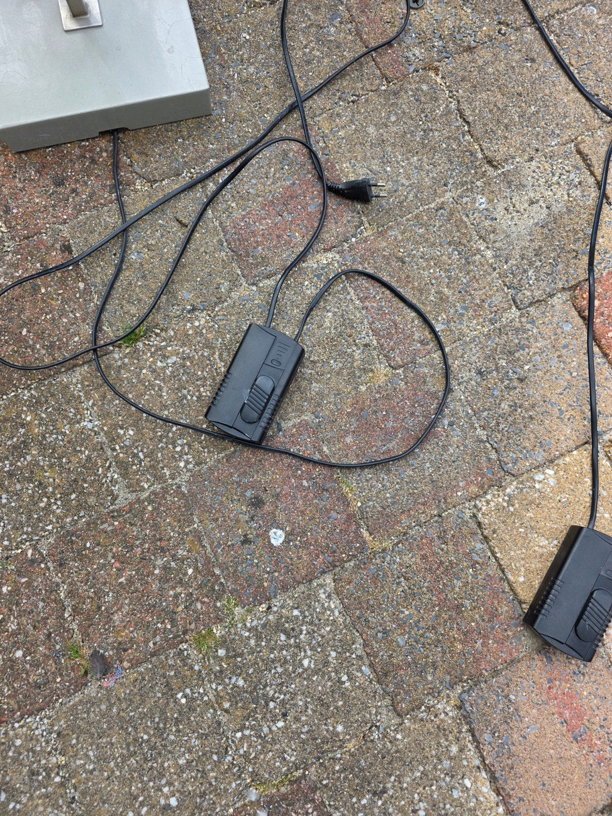 Set van 2 moderne staande lampen met dimmers, Ophalen, Gebruikt, GU10, Glas