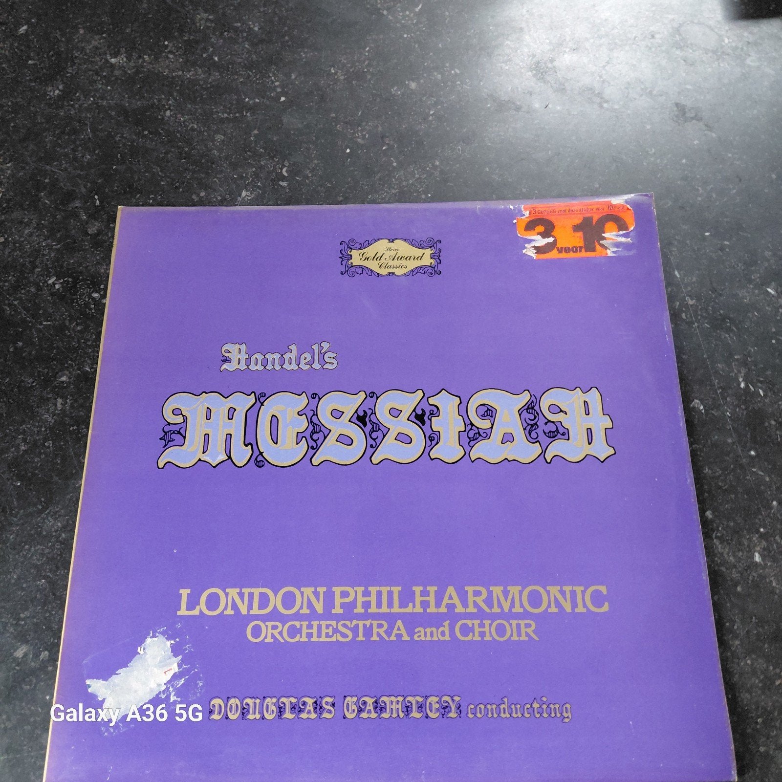 Handel's Messiah - London Philharmonic Orchestra, Gebruikt, Ophalen of Verzenden, Oratorium, Inclusief doosje
