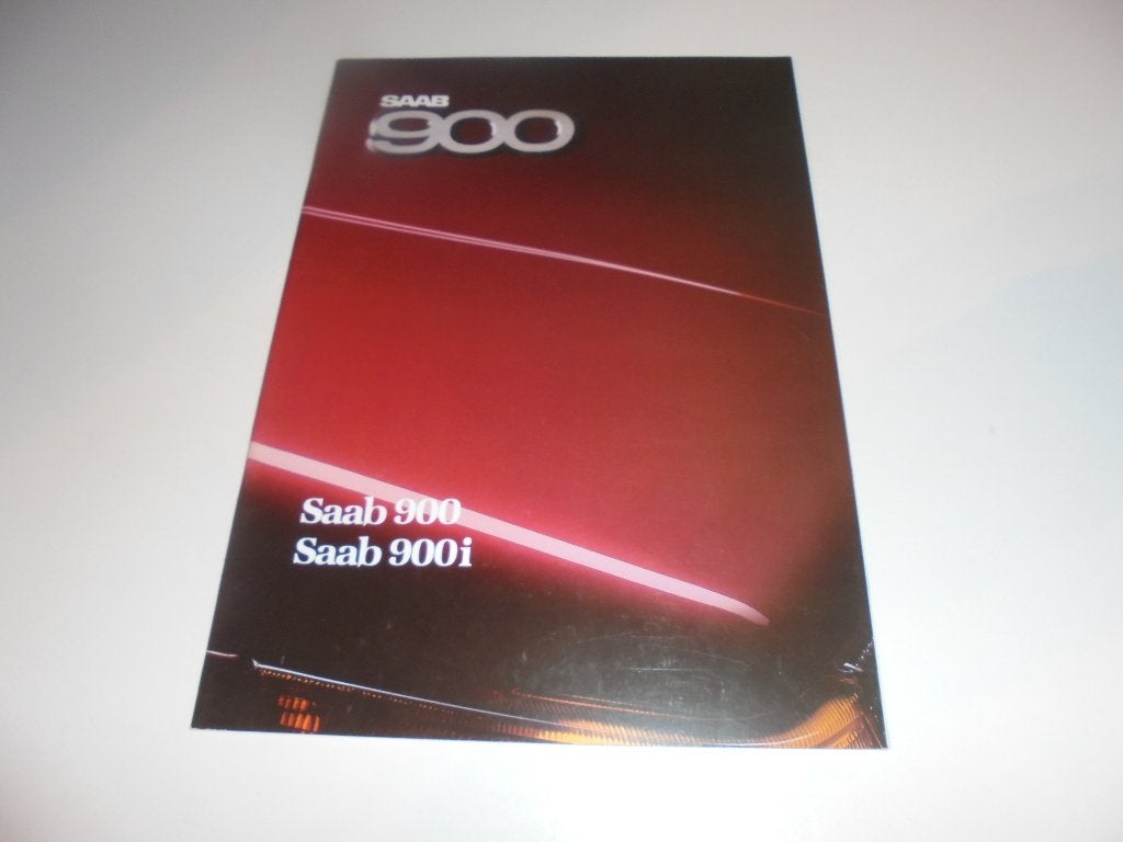 brochure Saab 900/900i  1987, Ophalen of Verzenden, Nieuw, Overige merken
