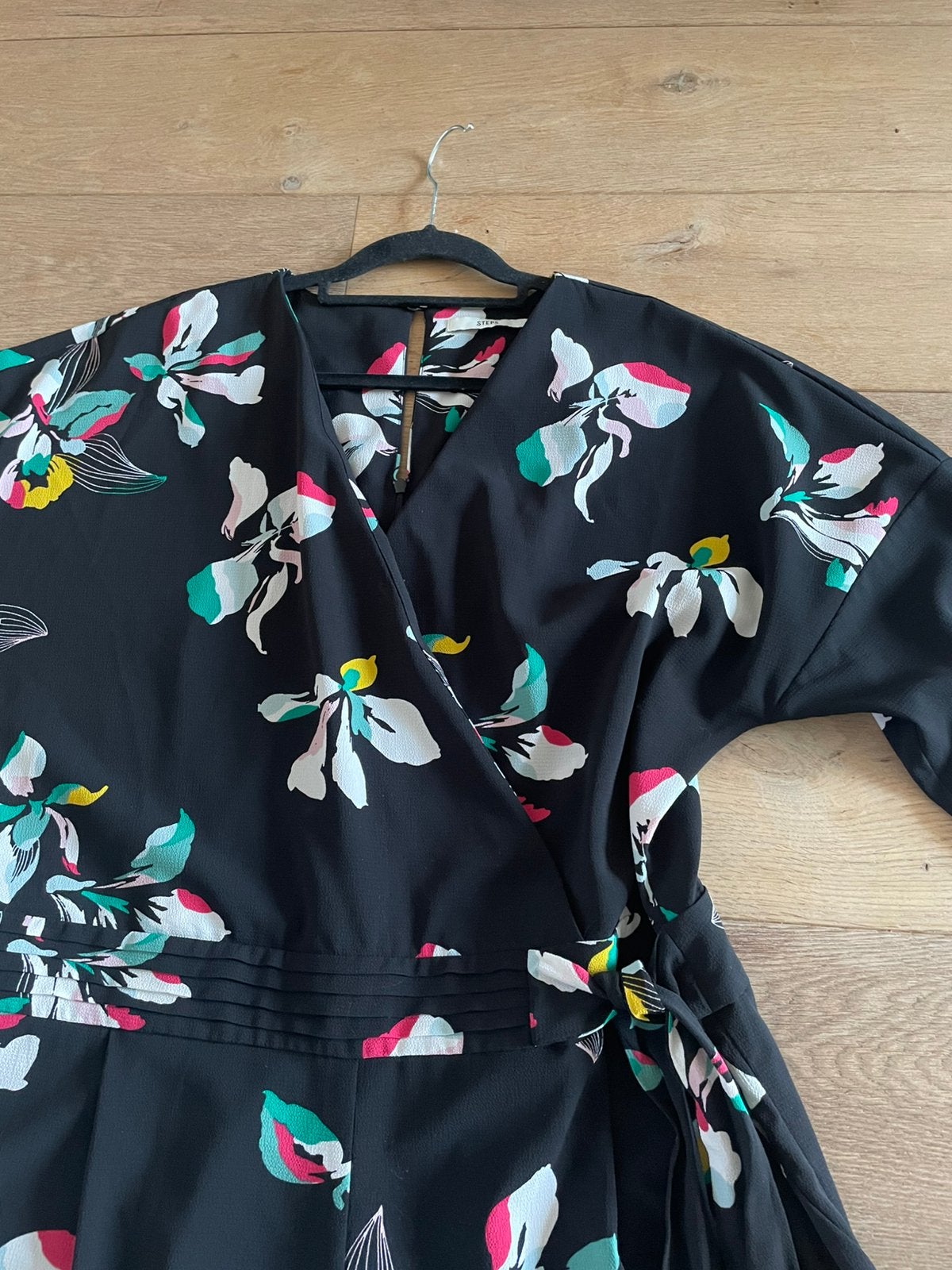 Steps jumpsuit mt 44/46, Ophalen of Verzenden, Zo goed als nieuw, Maat 42/44 (L), Zwart