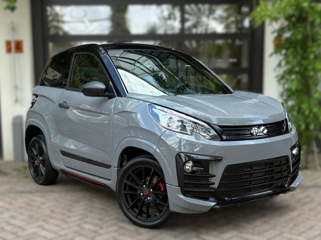 Ligier Brommobiel JS60 Sport Ultimate, Auto's, Automaat, Gebruikt, Zwart, Origineel Nederlands